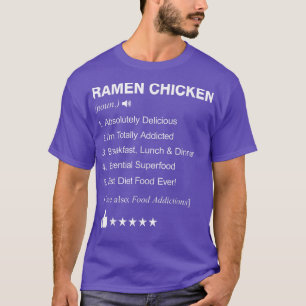 Ramen Chicken Definition betyder underbart T Shirt