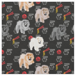 RAMEN CHOWS Fabric Tyg
