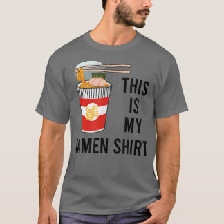 Ramen Design Japansk Food Art Ramen Noodles T Shirt