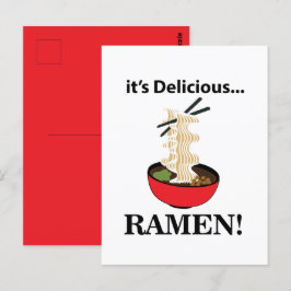 Ramen Det är Delicious Ramen Vykort