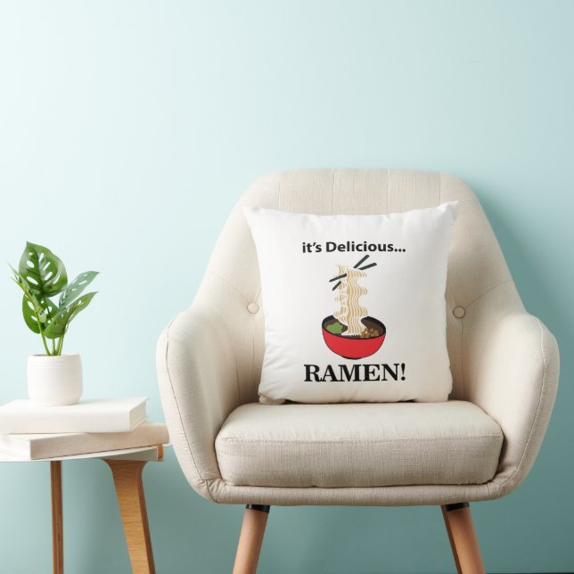 Ramen Det är gott  Kudde (Stol)