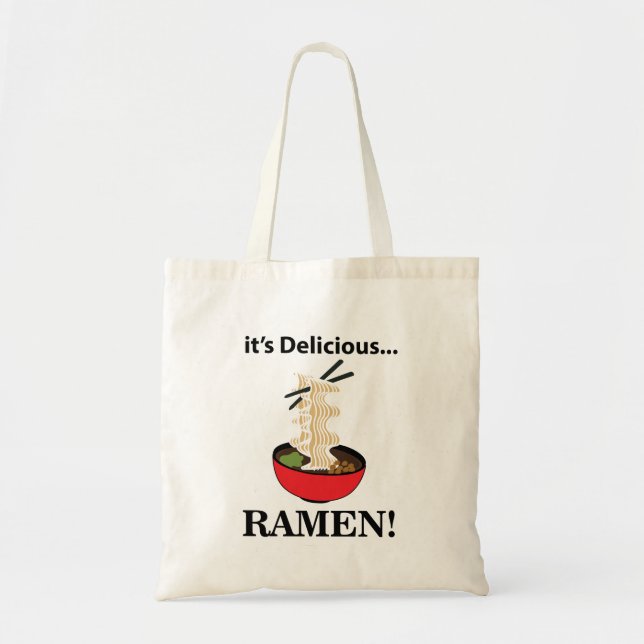 Ramen Det är gott  Tygkasse (Framsidan)