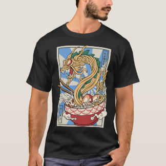 Ramen Dragon Japansk noodles soppa T Shirt