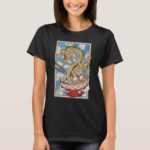 Ramen Dragon Japansk noodles soppa T Shirt
