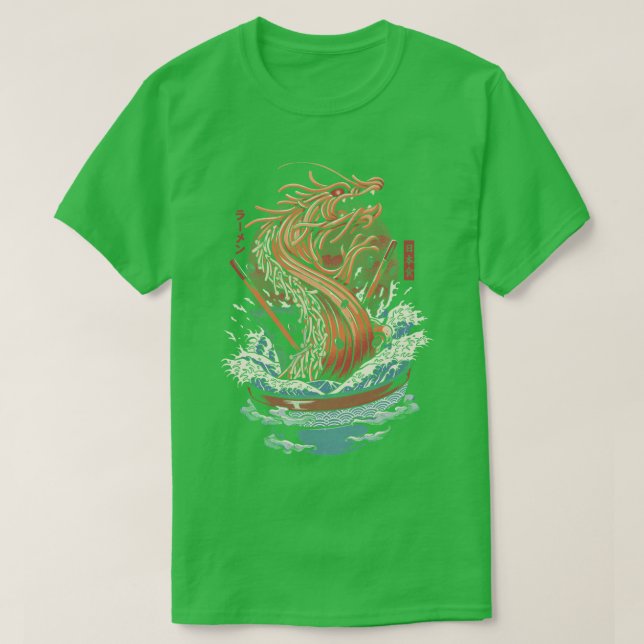 Ramen Dragon T Shirt (Design framsida)
