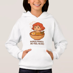 Ramen Får Mig Att Känna Mig Levande Rolig Nudel Äl T Shirt