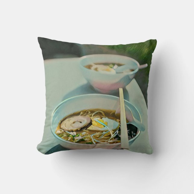 Ramen-födelsedagspresent Kudde (Framsida)