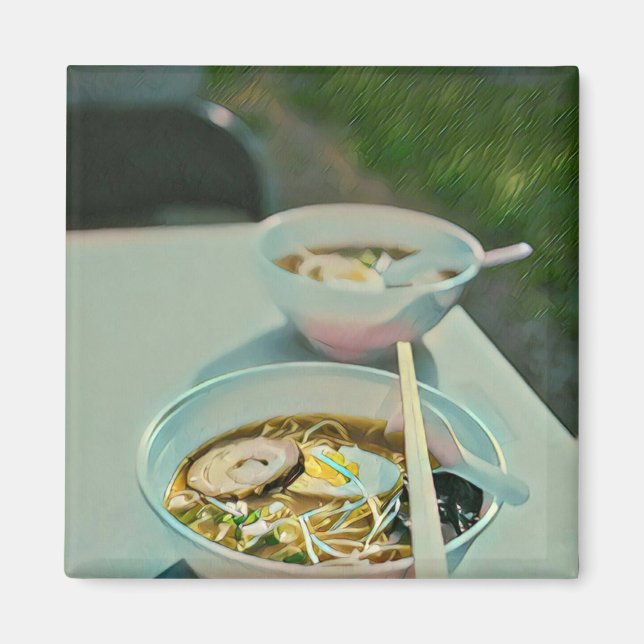 Ramen-födelsedagspresent Magnet (Framsidan)