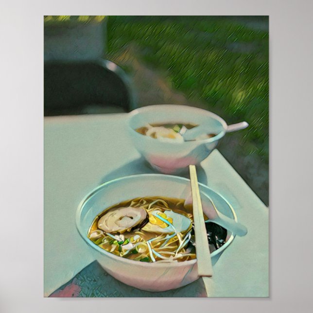 Ramen-födelsedagspresent Poster (Framsidan)