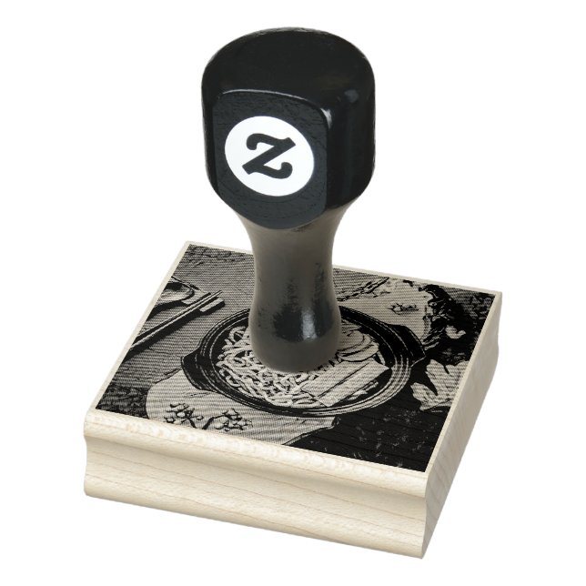 Ramen-födelsedagspresent Stämpel (Stämpel)