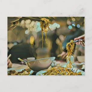 Ramen-födelsedagspresent Vykort