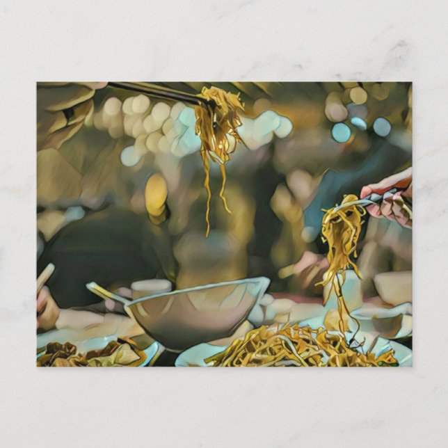 Ramen födelsedagspresent vykort (Framsida)