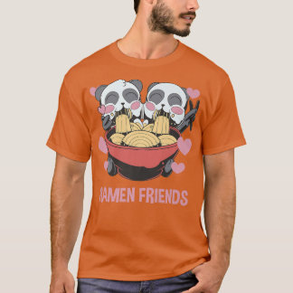 Ramen Friends Panda - Cute Anime Besties 1558 T Shirt