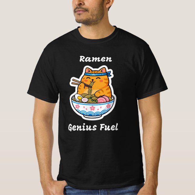 Ramen Genius Fuel T Shirt (Framsida)