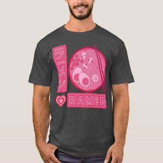 Ramen Girl Kärlek Anime Ramen Japansk  T Shirt
