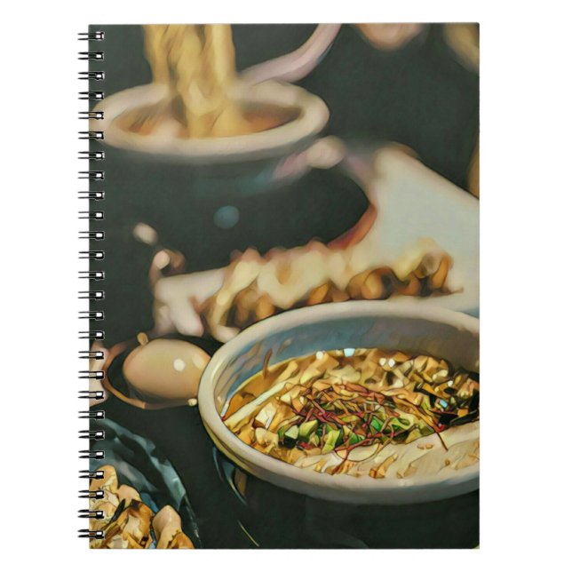 Ramen-grafik Anteckningsbok (Framsidan)
