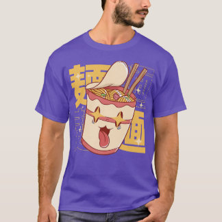 Ramen Instant Food Kopp Noodles Japanska 1576 T Shirt