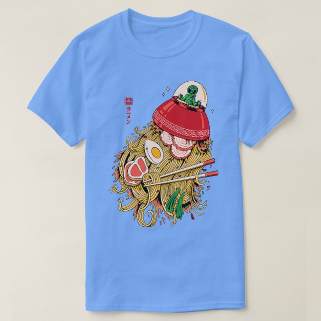 Ramen Invasion 1 T Shirt (Design framsida)
