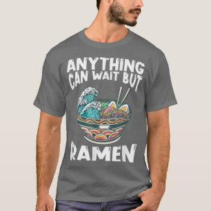 Ramen Japan Kawaii Noodle Bowl Kanagawa Wave T Shirt