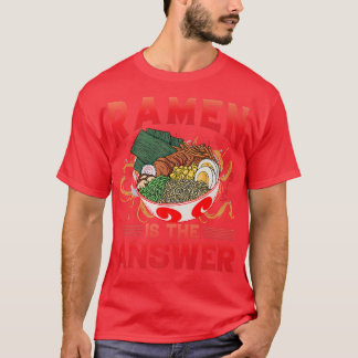 Ramen Japansk Anime Tee Food Älskare Cute Funny188