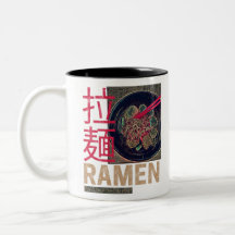 Ramen Japansk Noodle Anime Vintage