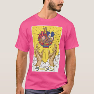 Ramen Japansk Noodles Soppa Bowl Japan Food Anime T Shirt