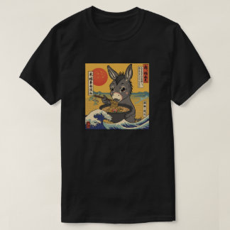 Ramen Japansk Rolig Kawaii baby åsna Anime T Shirt