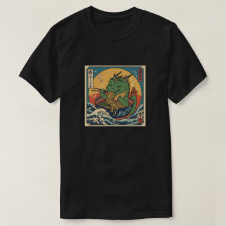 Ramen Japansk Rolig Kawaii bebisdrake Anime T Shirt