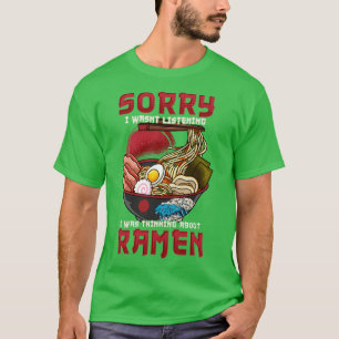 Ramen Japanska Noodles 3 T Shirt