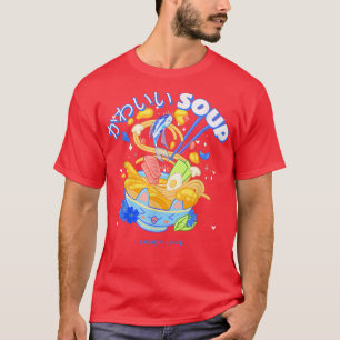 Ramen Kärlek japansk Food Japan Aestthetic T Shirt