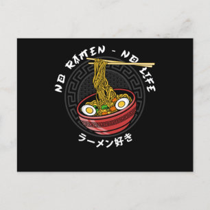 Ramen Klubb Team Ramen No Life Vykort