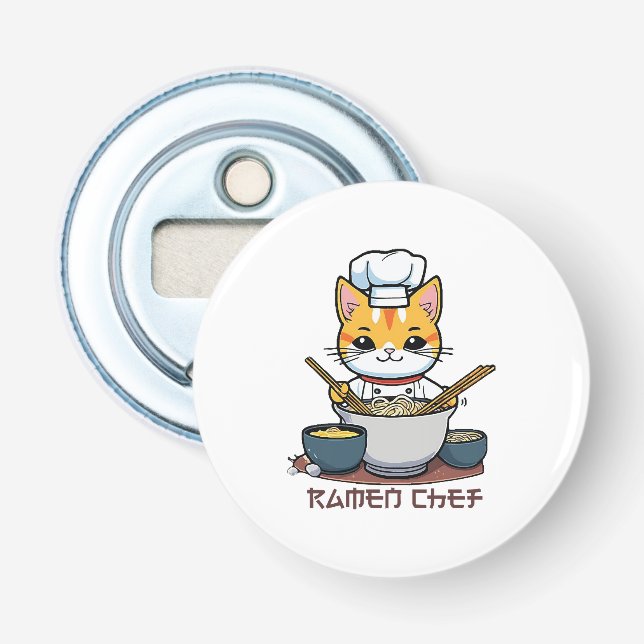 Ramen-kock Flasköppnare (Framsidan)