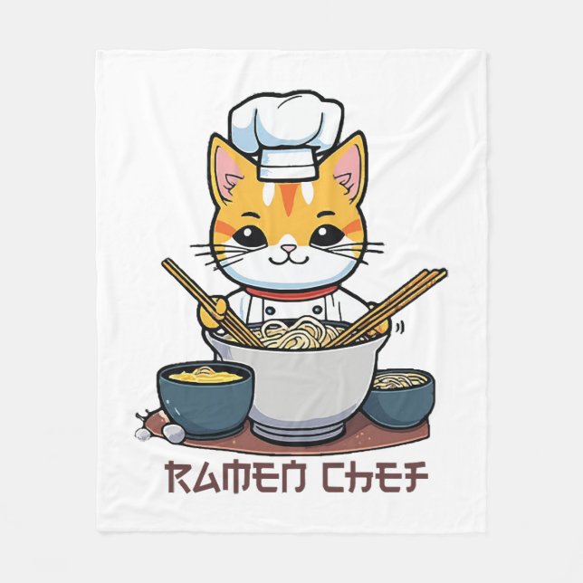 Ramen-kock Fleecefilt (Framsidan)