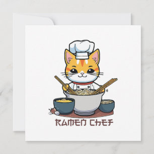 Ramen-kock Inbjudningar