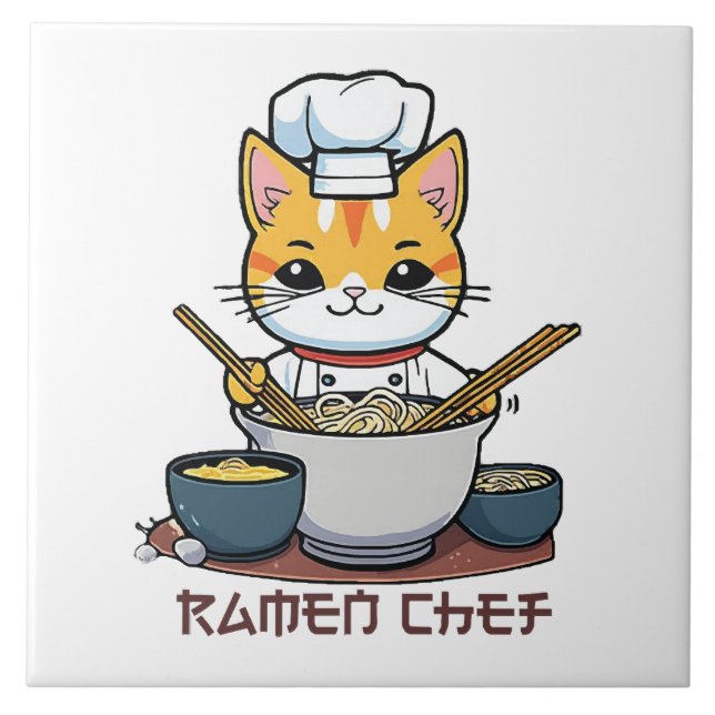 Ramen-kock Kakelplatta (Framsidan)