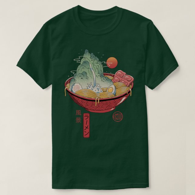 Ramen liggande t shirt (Design framsida)
