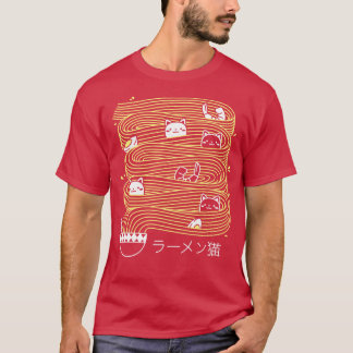 Ramen Linjer minimalistisk katattentat av Tobe Fon T Shirt