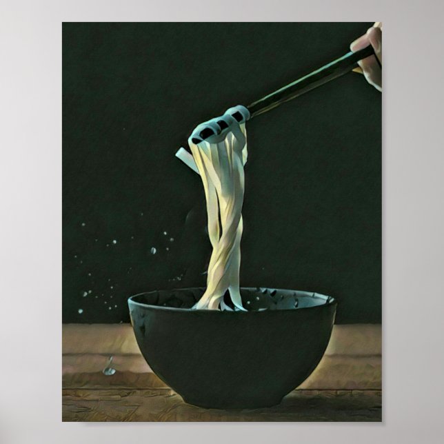 Ramen lover artwork poster (Framsidan)