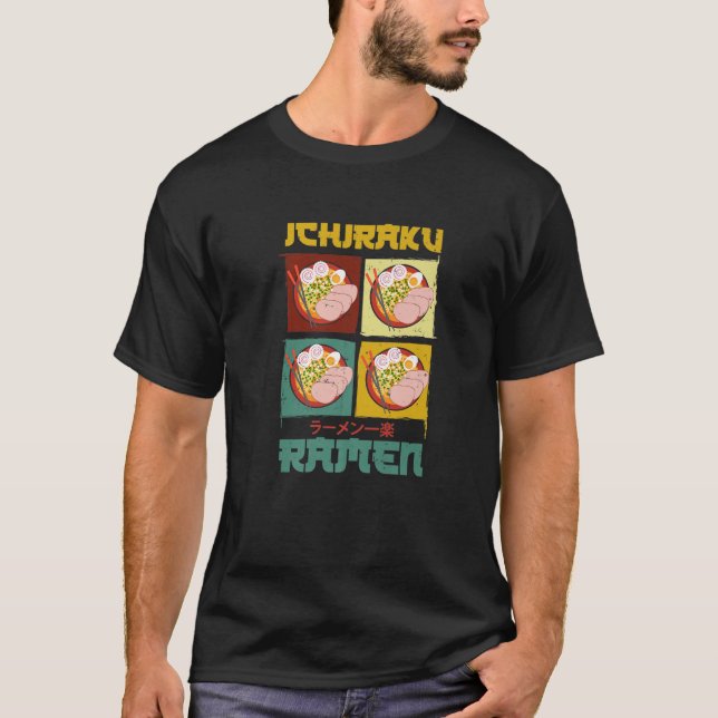 Ramen Noodle Apparel Maruchan Ramen Chicken Ramen T Shirt (Framsida)