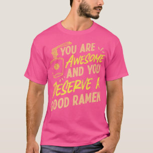 Ramen Noodle Bowl Kärlek japansk kawaii du är Awe T Shirt