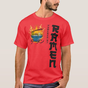 Ramen Noodle Bowl Kärlek japansk Kawaii med motor  T Shirt