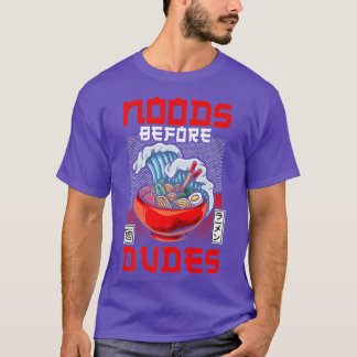 Ramen Noodle Bowl Kärlek japansk Kawaii Wave Noods T Shirt