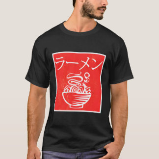 Ramen Noodle Hoodie Red Old Sign Japan Writes T Shirt