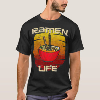 Ramen Noodle Japansk mat Ramen Life T Shirt