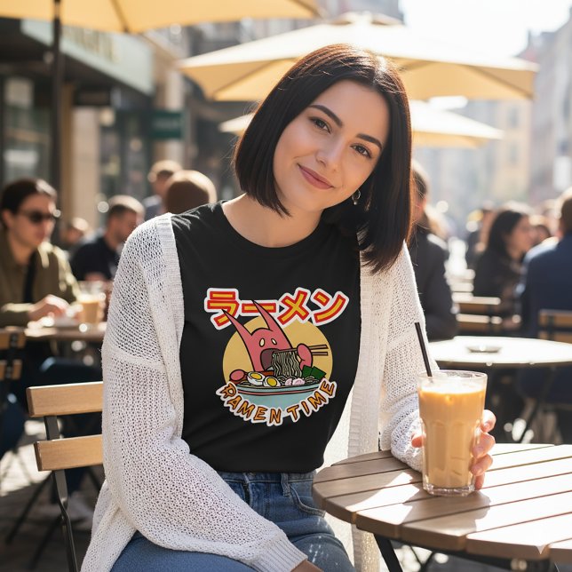 Ramen Noodle Monster Ramen Time! T-Shirt (Skapare uppladdad)