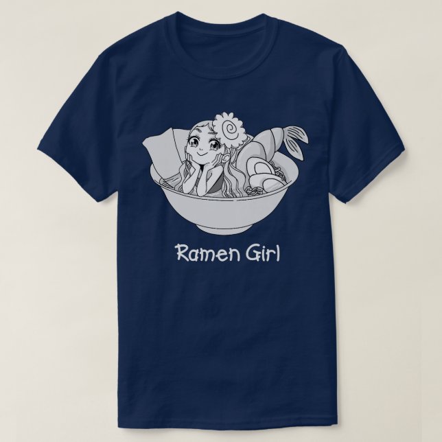 Ramen Noodle Soppa japansk Gift2518 T Shirt (Design framsida)