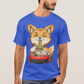 Ramen Noodle Soppa Manga Fox 2519 T Shirt