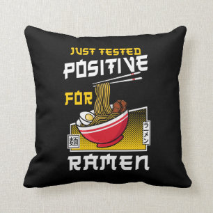 Ramen Noodle testade just positivt för Ramen Bowl Kudde