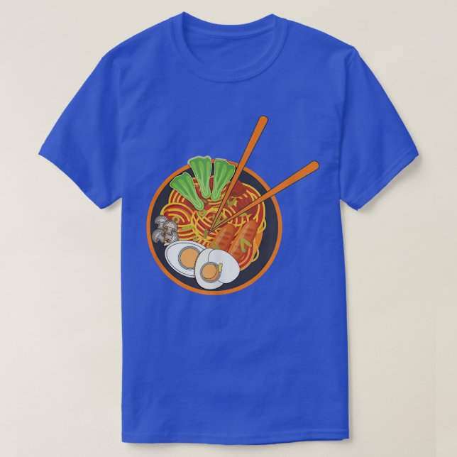 Ramen Noodles Bowl Graphic Art for all Ramen Noodl T Shirt (Design framsida)