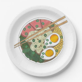 Ramen Noodles Bowl Japanska Food Restaurant Foodie